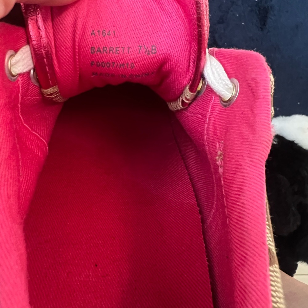Coach Tan and Pink Women's Sneakers - Picture 6 of 6